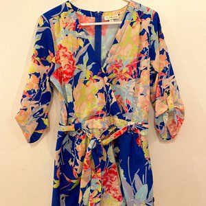 Yumi Kim - Romper - Blue Floral - Size M